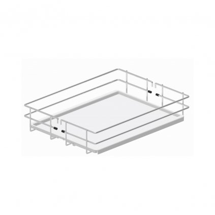 police přídavná TOWER White 30 plné dno chrom/bílá