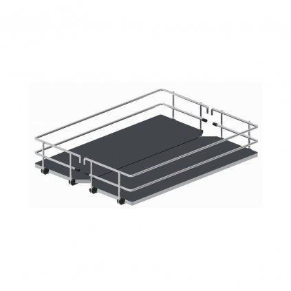 police přídavná TOWER Graphit 60 plné dno Cr/mdf/grafit