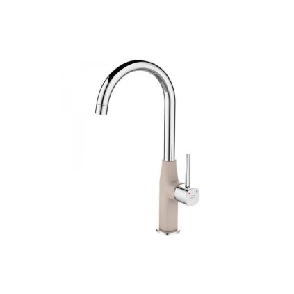 Laveo MAIA II 25BE baterie dřezová, keramická kartuše 25 mm, béžová