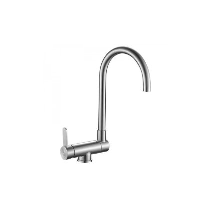 Laveo MINERVA II 35NE baterie dřezová - sklápěcí/pod okno, keramická kartuše 35 mm, nerez