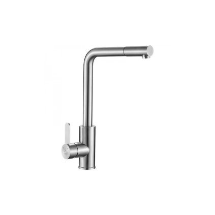 Laveo MINERVA IV 35NE baterie dřezová vysouvací, keramická kartuše 35 mm, nerez