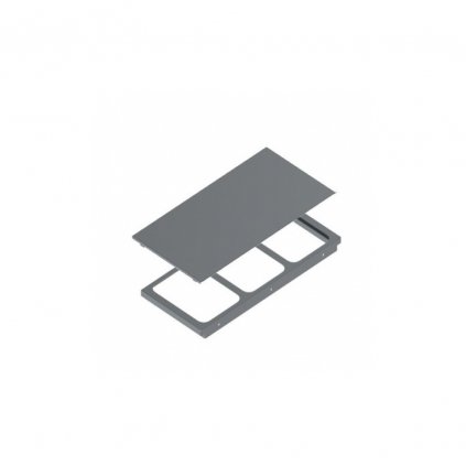 Rám s krytem pro odpadkové koše REJS SORTE 80 grafit