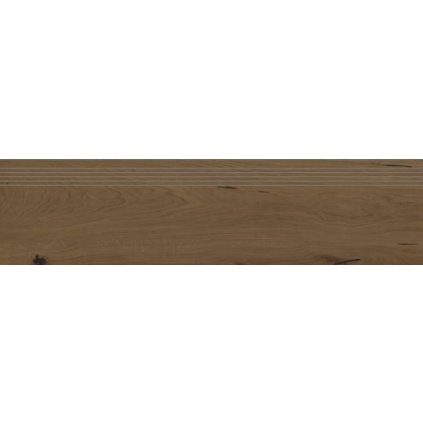 RAKO Bricola schodovka tmavě hnědá 30x120 cm DCPVF852