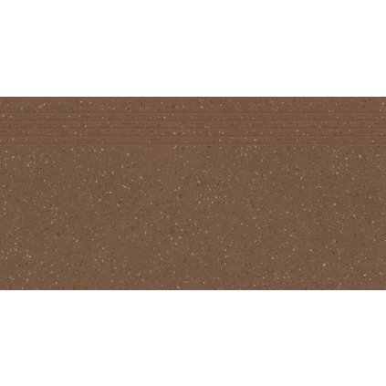 RAKO Compila schodovka hnědočervená 30x60 cm DCPSR869