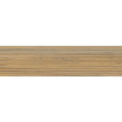 RAKO Plywood schodovka hnědá 30x120 cm DCPVF843