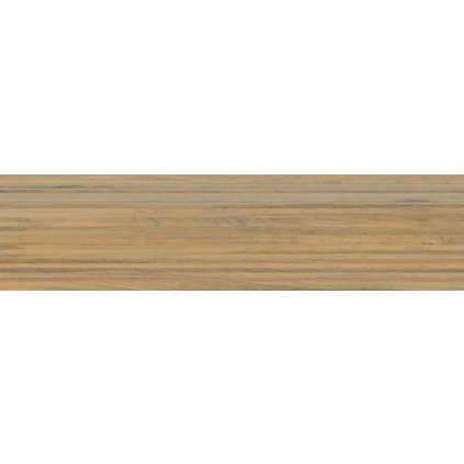 RAKO Plywood schodovka hnědá 30x120 cm DCPVF843