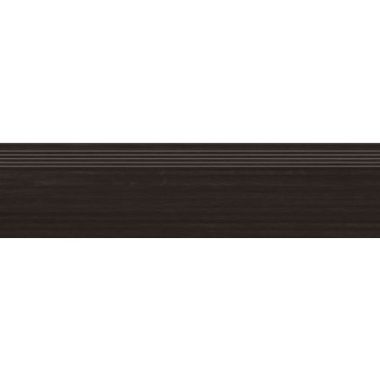 RAKO Plywood schodovka tmavě hnědá 30x120 cm DCPVF844