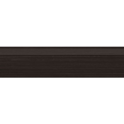 RAKO Plywood schodovka tmavě hnědá 30x120 cm DCPVF844