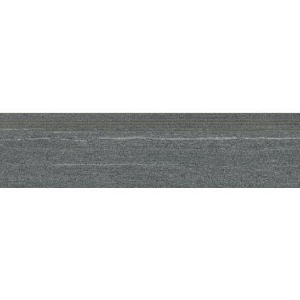 RAKO Vals schodovka tmavě šedá 30x120 cm DCPVF848