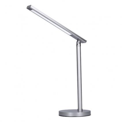 WO53-S LED stolní lampička, 7W, stmívatelná, změna chromatičnosti, stříbrná barva