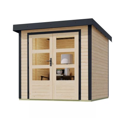 275650 hybridni domek karibu jupiter a 93410 natur antracit lg4028