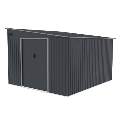 275656 plechovy domek lanitplast wandhaus 911 antracit lg4026