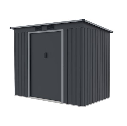 275674 plechovy domek lanitplast halle 74 antracit lg4023