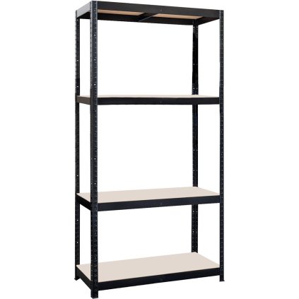 283165 regal 900x450x1800mm 4 police ocel cer mdf deska