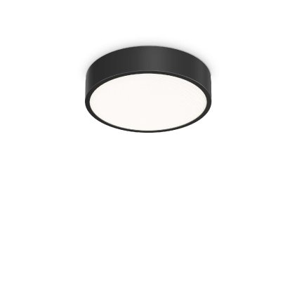 285758 ray pl d30 prisazene ledsvitidlo 13w 2000lm 3000k 4000k stmivatelne 35cm kulate ip20 cerne