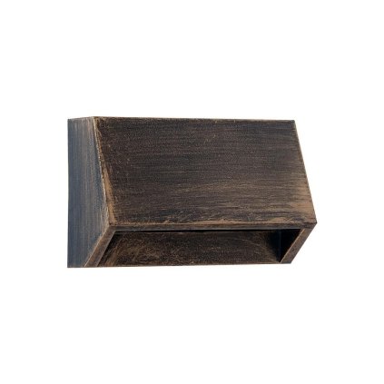 RADIX III. venkovní nástěnné vestavné svítidlo LED 1,6W 180lm 4000K 10x6cm IP65, rustikální