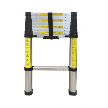 314912 igotrend teleskopicky automaticky zebrik 9 pricek 2 6 m nosn 150kg