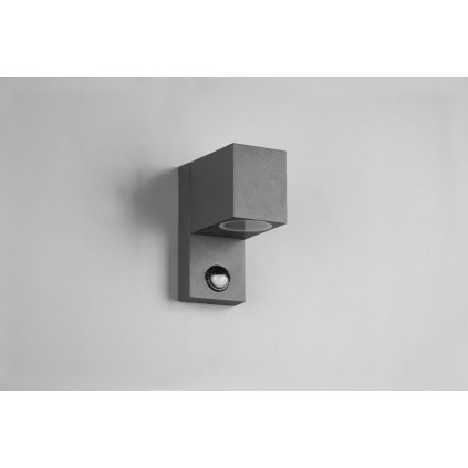 214269142 Exteriérové nástěnné svítidlo ROYA se senzorem 1xGU10 IP44 antracit