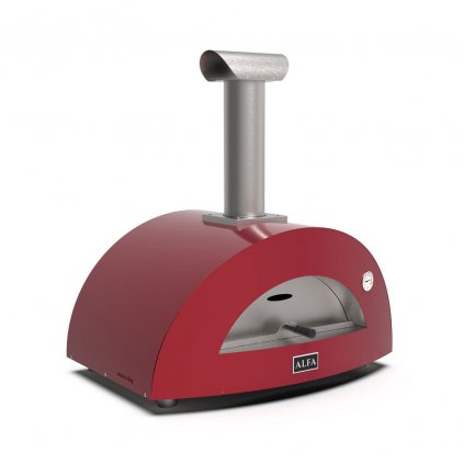 BANADOR pec ALFA - 2 PIZZE hybrid, antik červená