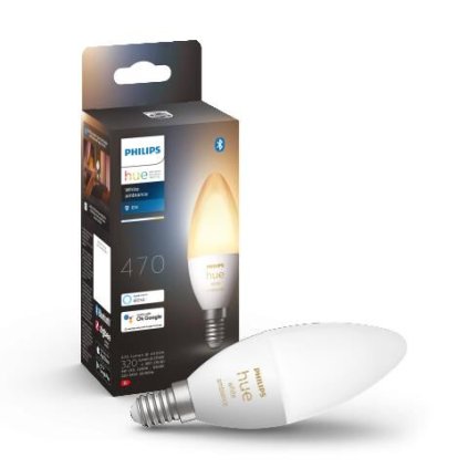Hue WA LED žárovka E14 B39 4W 470lm 2200-6500K IP20