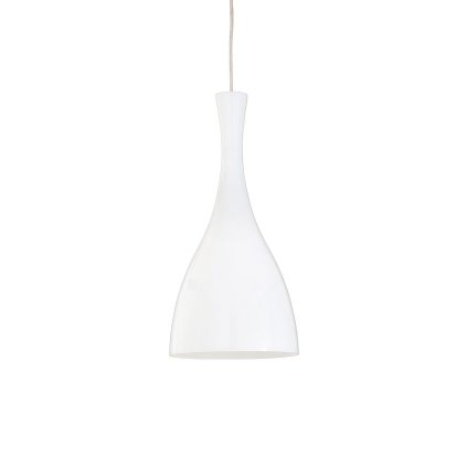 OLIMPIA SP1 závěsné svítidlo 1x E27 60W bez zdroje 20cm IP20, bílé