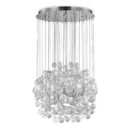 BOLLICINE SP14 závěsné svítidlo 14x G9 LED 3W 370lm 3000K 50cm IP20, bílé