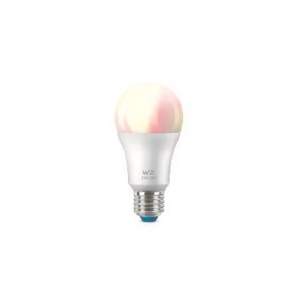 WiZ LED žárovka E27 A60 8,5W 806lm 2200K-6500K RGB, stmívatelná