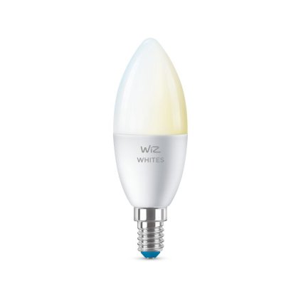 WiZ SET 2x LED žárovka E14 C37 Candle 4,9W (40W) 470lm 2700-6500K IP20, stmívatelná