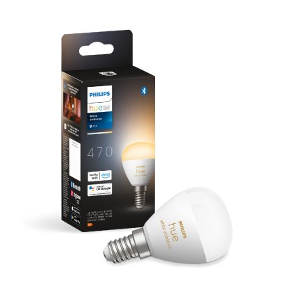 HUE WA LED Luster žárovka E14 5,1W 470lm K IP20, stmívatelné