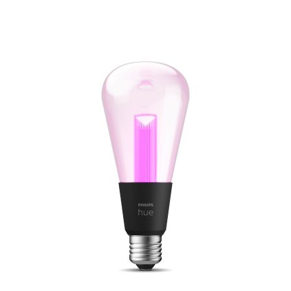 HUE Lightguide LED žárovka E27 ST72 6,8W 500lm 2000-6500K RGB CRI80 IP20, stmívatelná