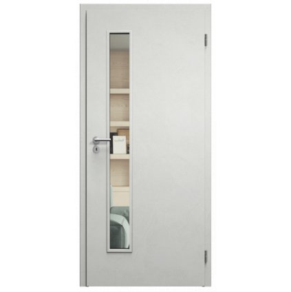 Sapeli dveře CPL laminát barva Elegant komfort M60 beton bílý