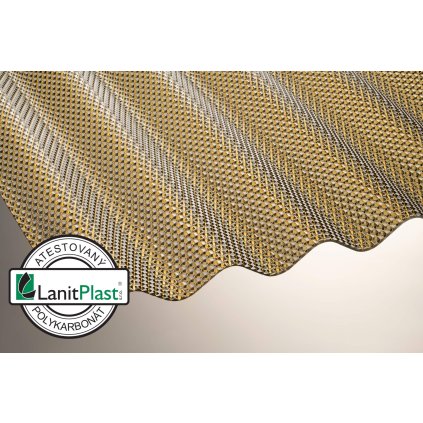 326159 polykarbonatova deska marlon cse diamond 2 6 mm 1 045x6 m bronz lg3414