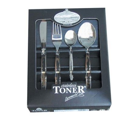 Příbor LIDO sada 24díl. DBS nerez