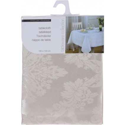 KOOPMAN, Ubrus Excellent 130 x 180 cm, krémový