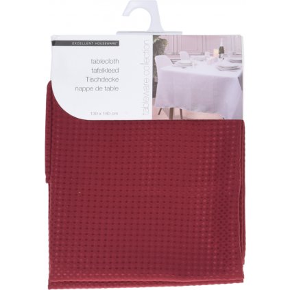 KOOPMAN, Ubrus Excellent 130 x 180 cm, vínový