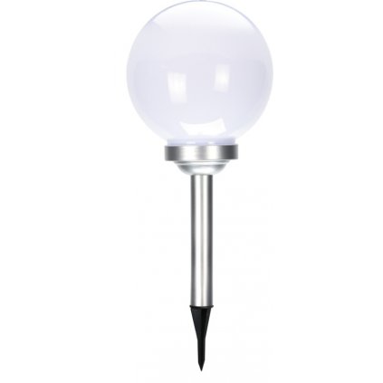 Koopman, Solární LED svítilna ProGarden s koulí průměr 25 cm, výška 68 cm