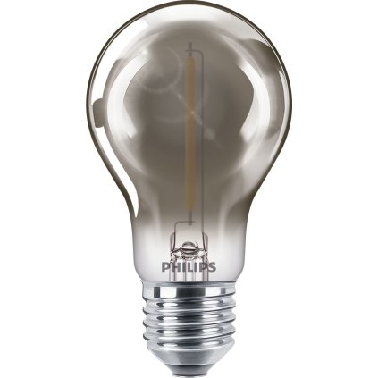 LED filament žárovka E27 A60 2,3W (11W) 100lm 1800K nestmívatelná, kouřová
