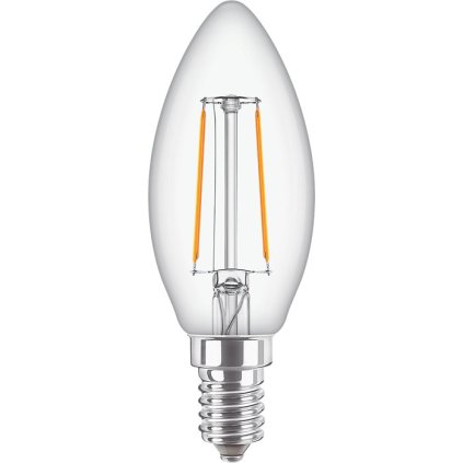 CorePro LEDCandle ND 2-25W E14 B35 827 CL G LED Žárovka 2W 250lm