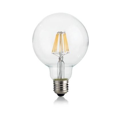 GLOBO LED žárovka E27 8W 860lm 3000K čirá, nestmívatelná