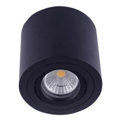 375248 alman stropni bodove svitidlo 1x gu10 50w bez zdroje 8cm kulate ip20 cerne