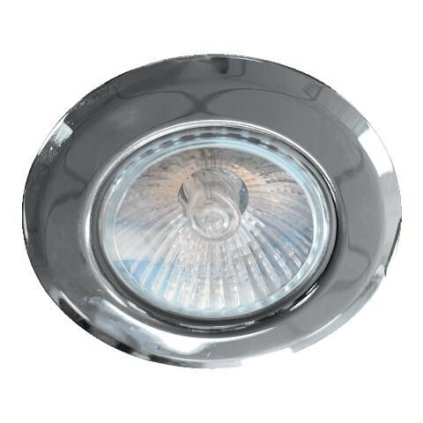 DOWNLIGHT podhledové svítidlo 1x GU10 50W bez zdroje 8,1cm kulaté IP20, chromové
