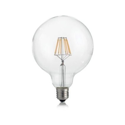 CLASSIC GLOBO LED filamentová žárovka E27 G125 8W 680lm 3000K čirá, stmívatelná