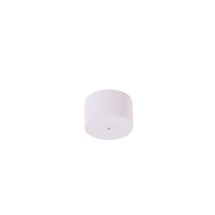 Ziko základna pro závěs 8cm kulatá IP20, bílá