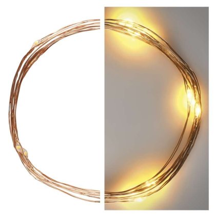 D3AW07 20LED XMAS NANO IP20 2AA T WW