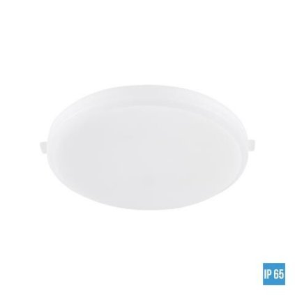 AGILO podhledové svítidlo LED 8W 560lm 4000K 9,3cm kulaté IP65, bílé