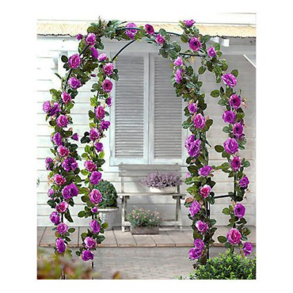 389174 opera na popinave rostliny 240x140x37cm kov ze