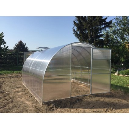 403346 sklenik zahradni garant 4x3 m oblouk polykarbonat