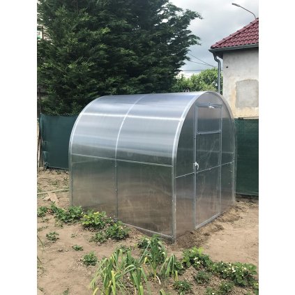 405944 sklenik zahr greta 4x2m oblouk polykarbonat