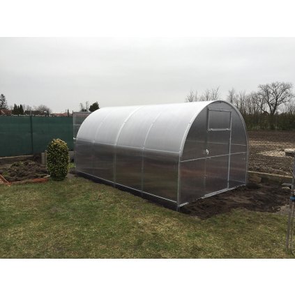 405950 sklenik zahr gloria 4x2 58m oblouk polykarbonat