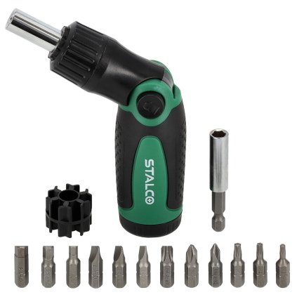 414815 sroubovak racnovy sada 13dil stalco